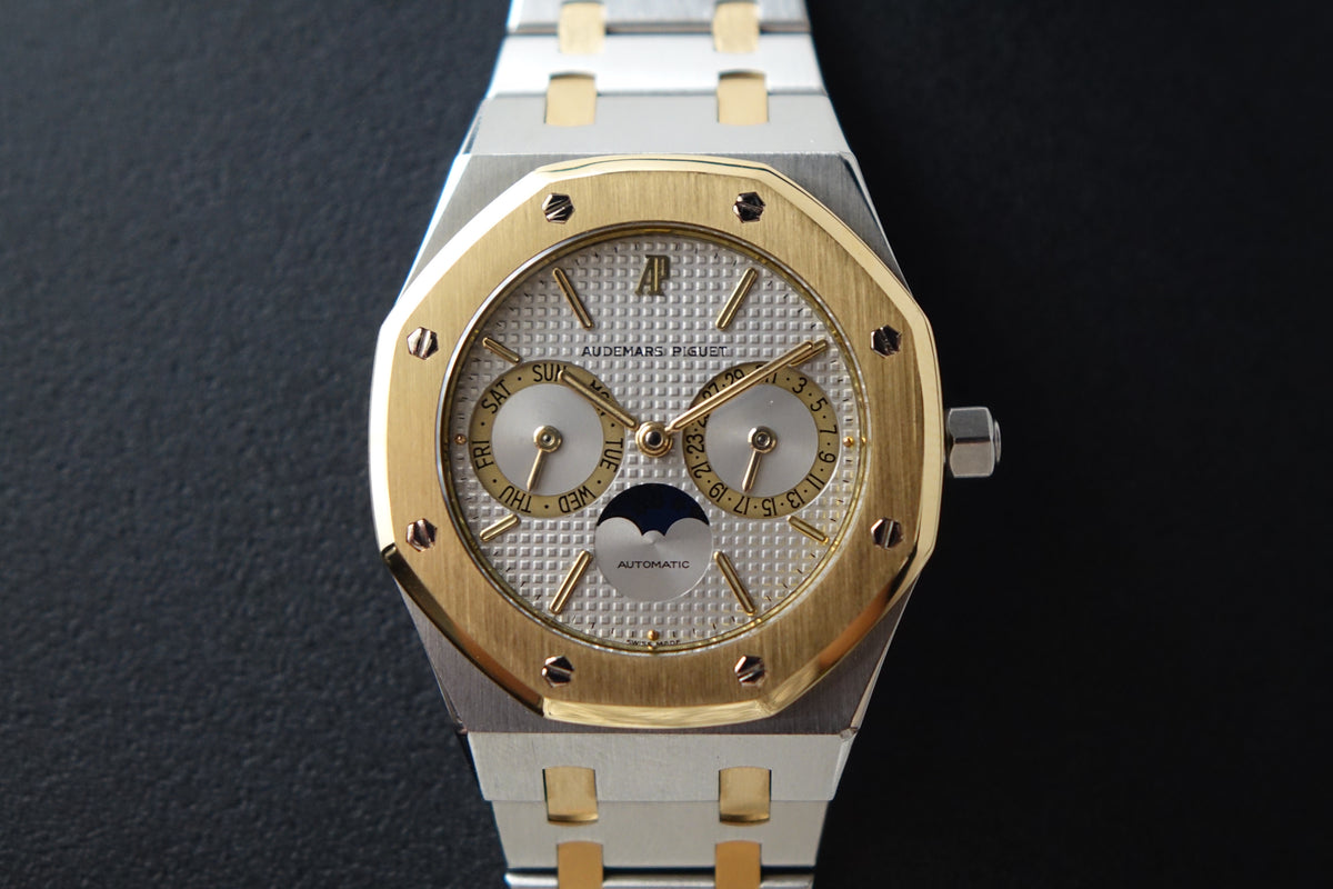 Audemars Piguet Royal Oak Daydate moonphase owl 25594SA watch only