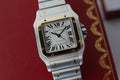 Cartier Santos Galbee XL W20099C4 2823 half gold