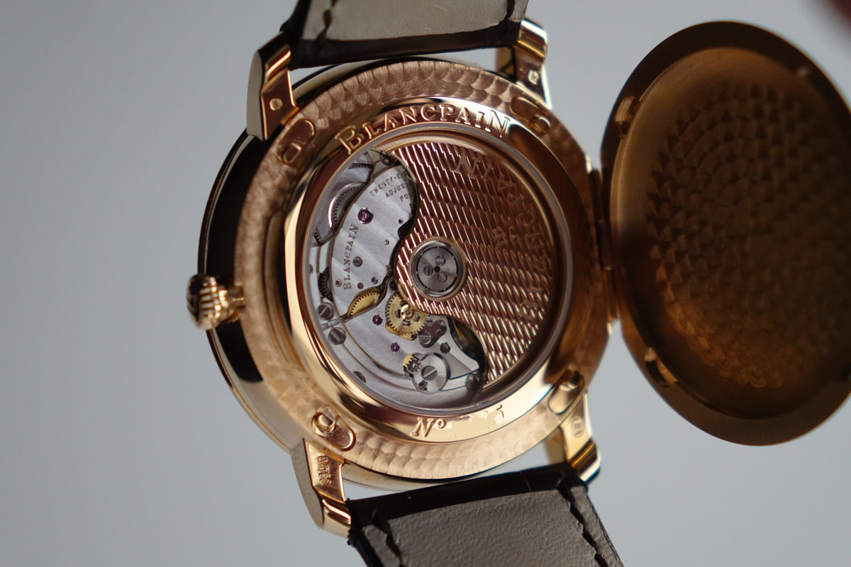 Blancpain Villeret Quantième Complet 6664 rose gold moonphase