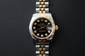 Rolex Datejust 26 179173G black 10pt diamond full set