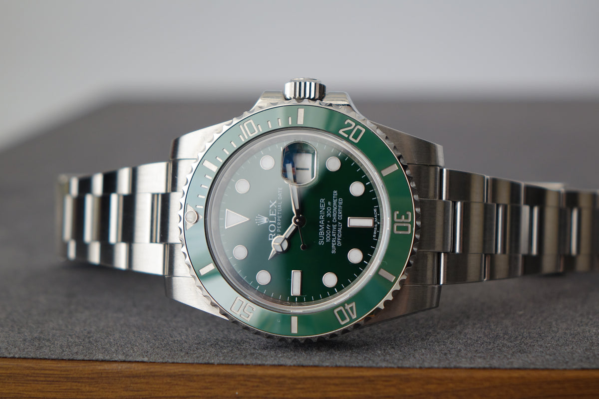 Rolex Submariner Hulk 116610LV full set Mark 1