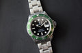 Rehaut Rolex Submariner 16610LV Kermit green bezel Submariner 