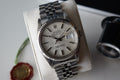 Rolex Datejust 36 16014 Silver Linen dial Tritium Creamy Patina date-just 36mm