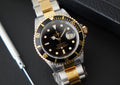 NOS Rolex Submariner half gold 16613