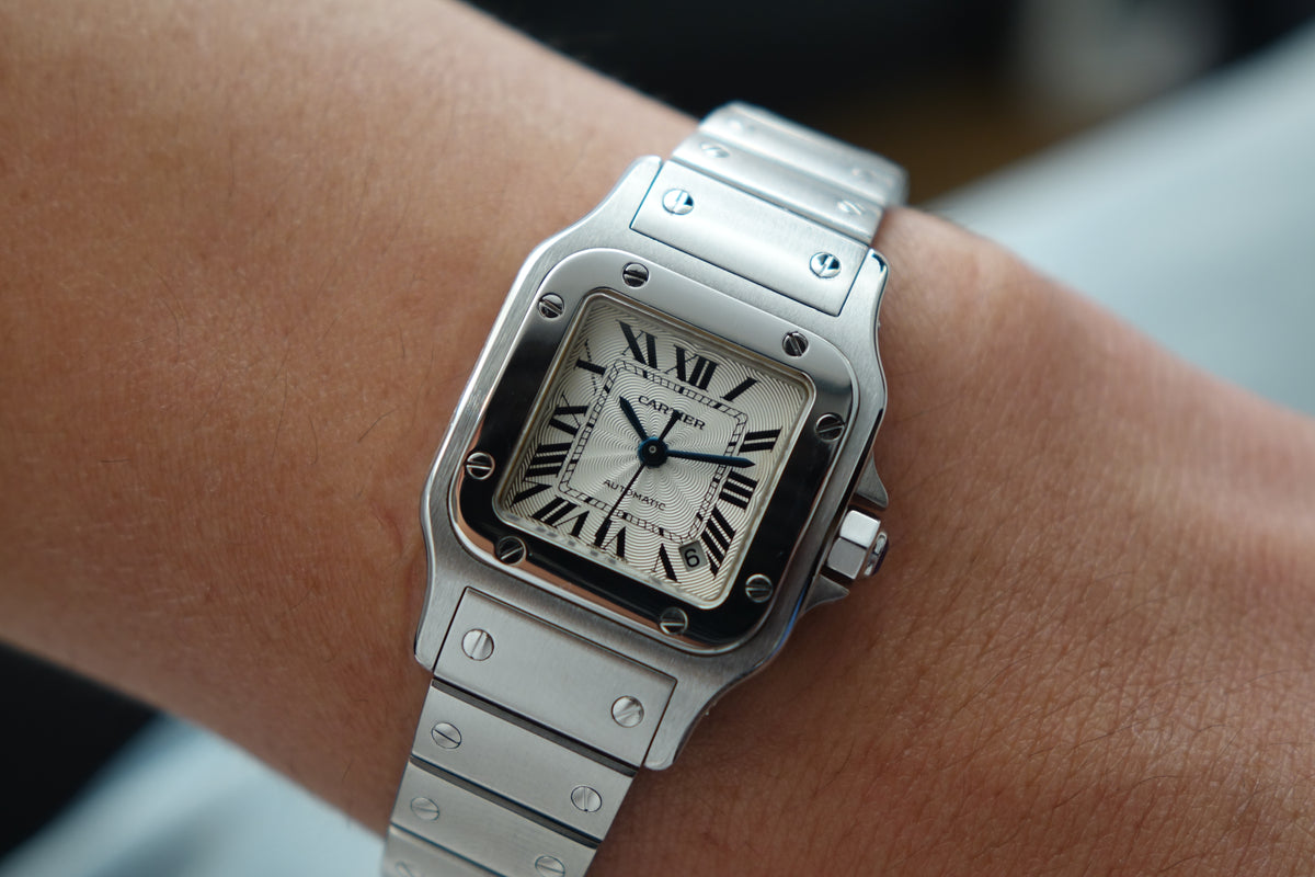 Cartier Santos Galbee Lady SM 2423 watch only W20054D6