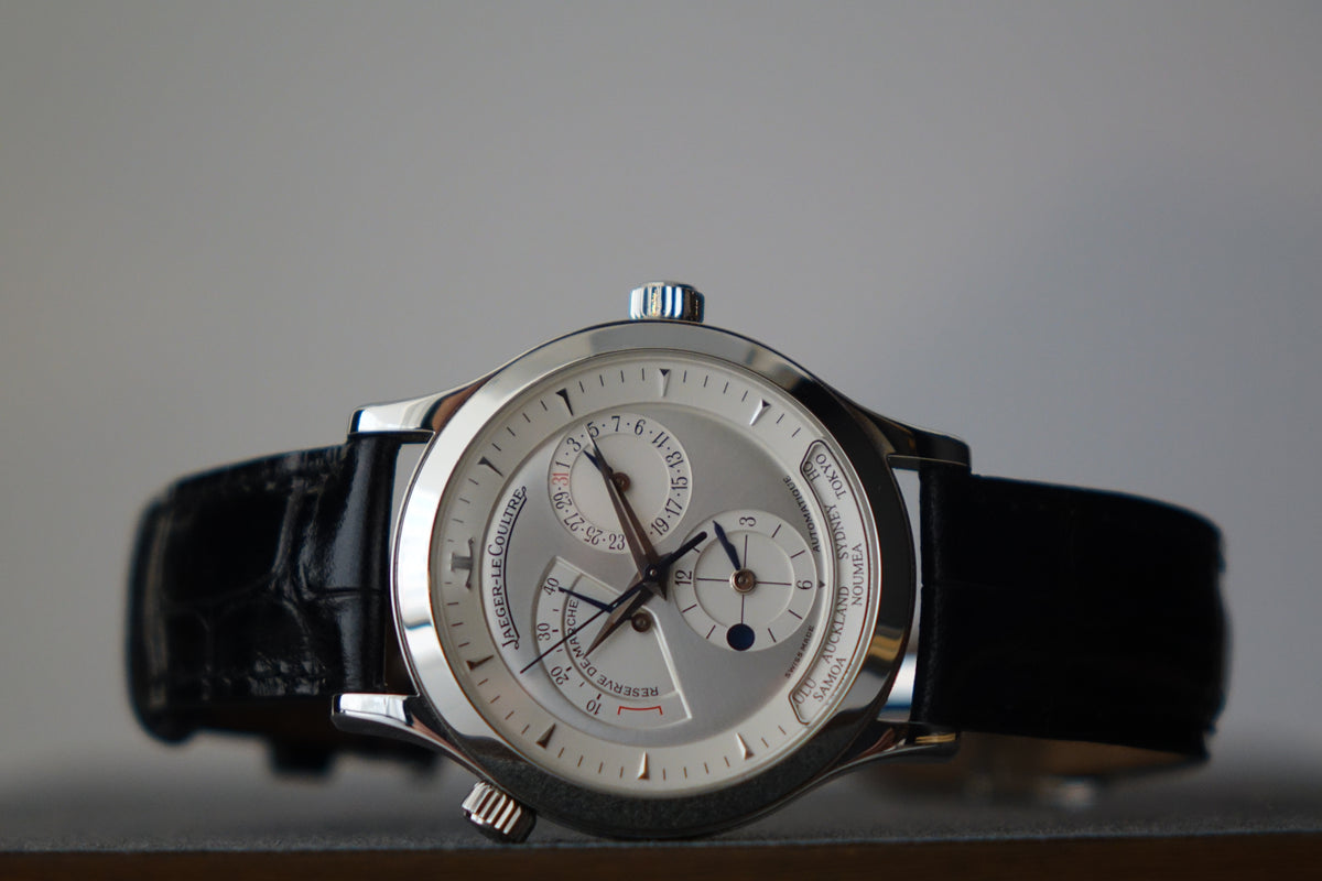 Unpolished Jaeger-LeCoultre Master Geographic 142.8.92 Full set