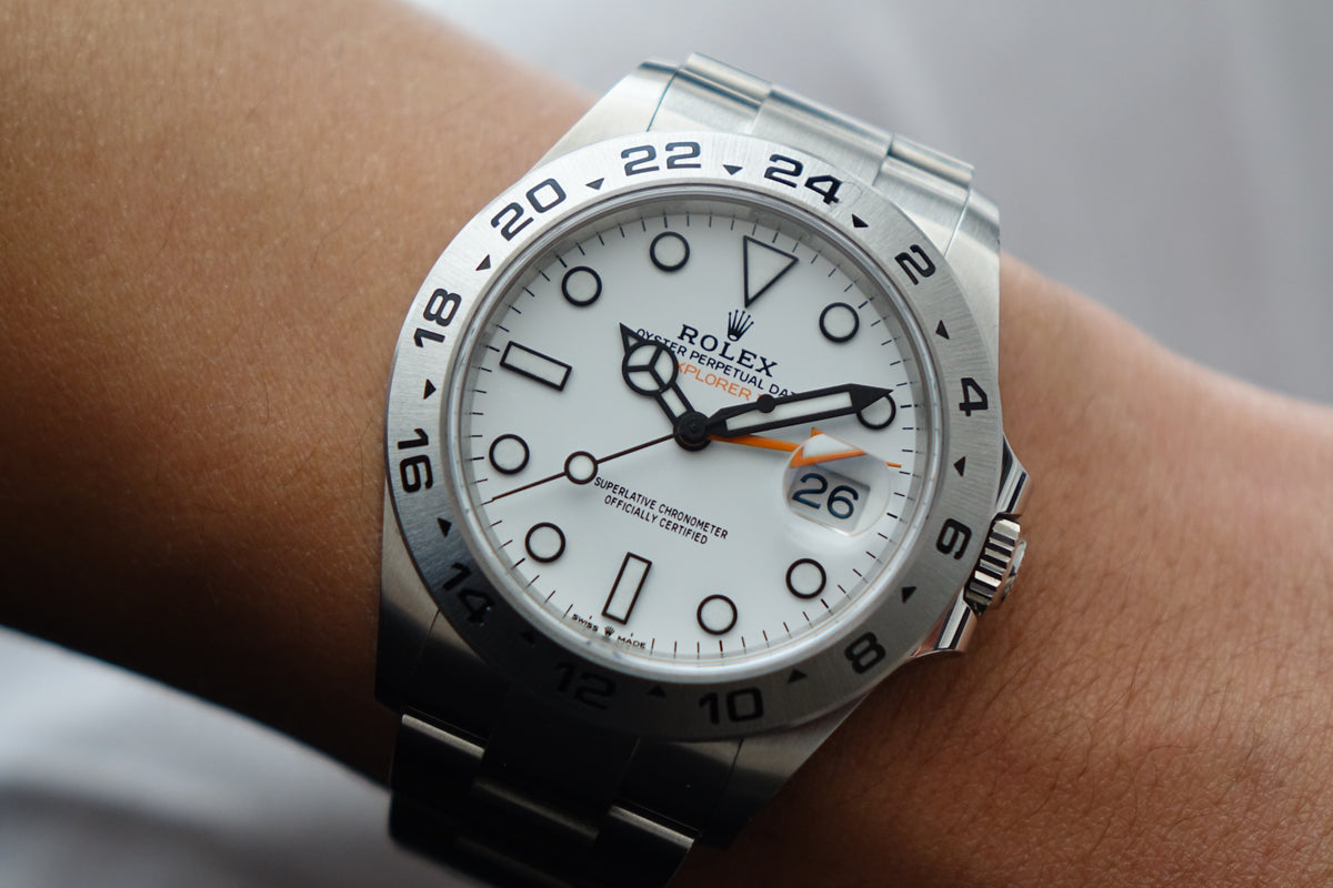 2023 Rolex Explorer II 2 226570 Polar full set