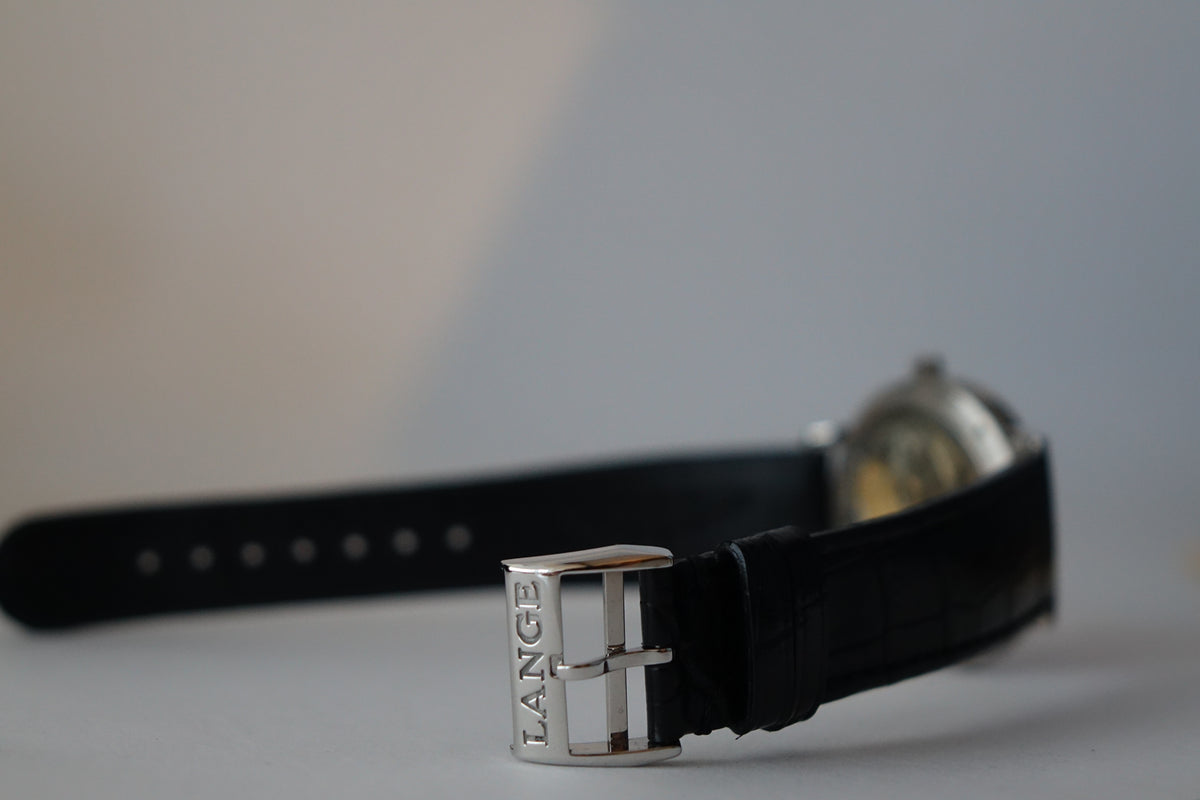A. Lange & Söhne Lange Langematik Sax-O-Mat 301.027 watch only