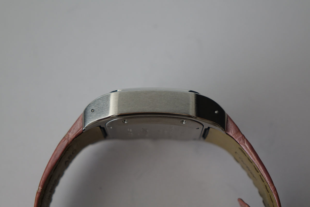 Cartier Santos 100 Med pink W20106X8 full set