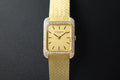 Vintage Vacheron Constantin Ladies Yellow gold diamond bezel 15212