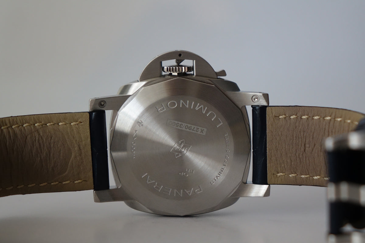 Panerai Luminor Marina PAM01313 sunburst blue full set