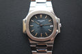 Patek Philippe Nautilus 3800/1A Blue ribbed dial full set