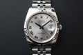 NOS Stickers Rolex Datejust 116234 grey/ silver roman dial full set