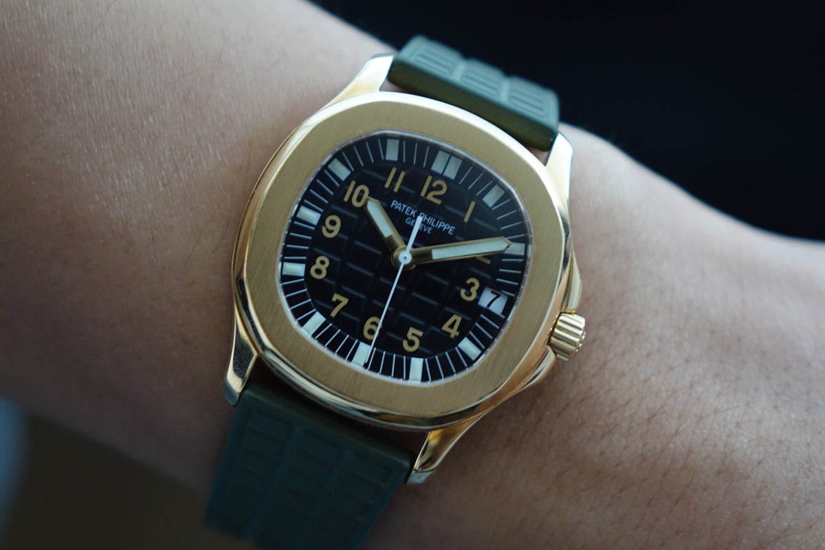 Patek Philippe Aquanaut 5066J w box & archives