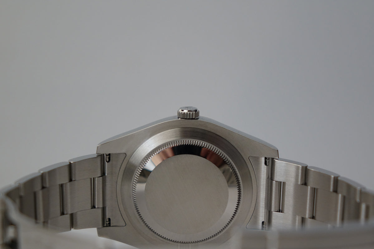 Rolex Datejust 41 116334 Blue baton dial full set