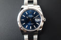 2024 Rolex Datejust 41 blue 126334 fluted bezel oyster bracelet
