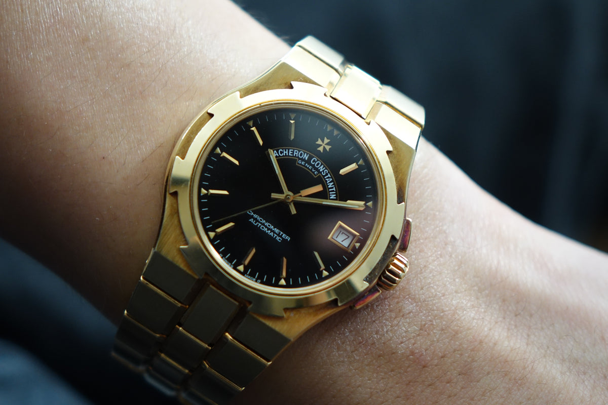 Vacheron Constantin 42040 37mm Full Gold black dial w archives