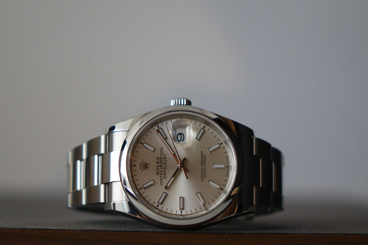 Rolex Datejust 36 126200 silver full set