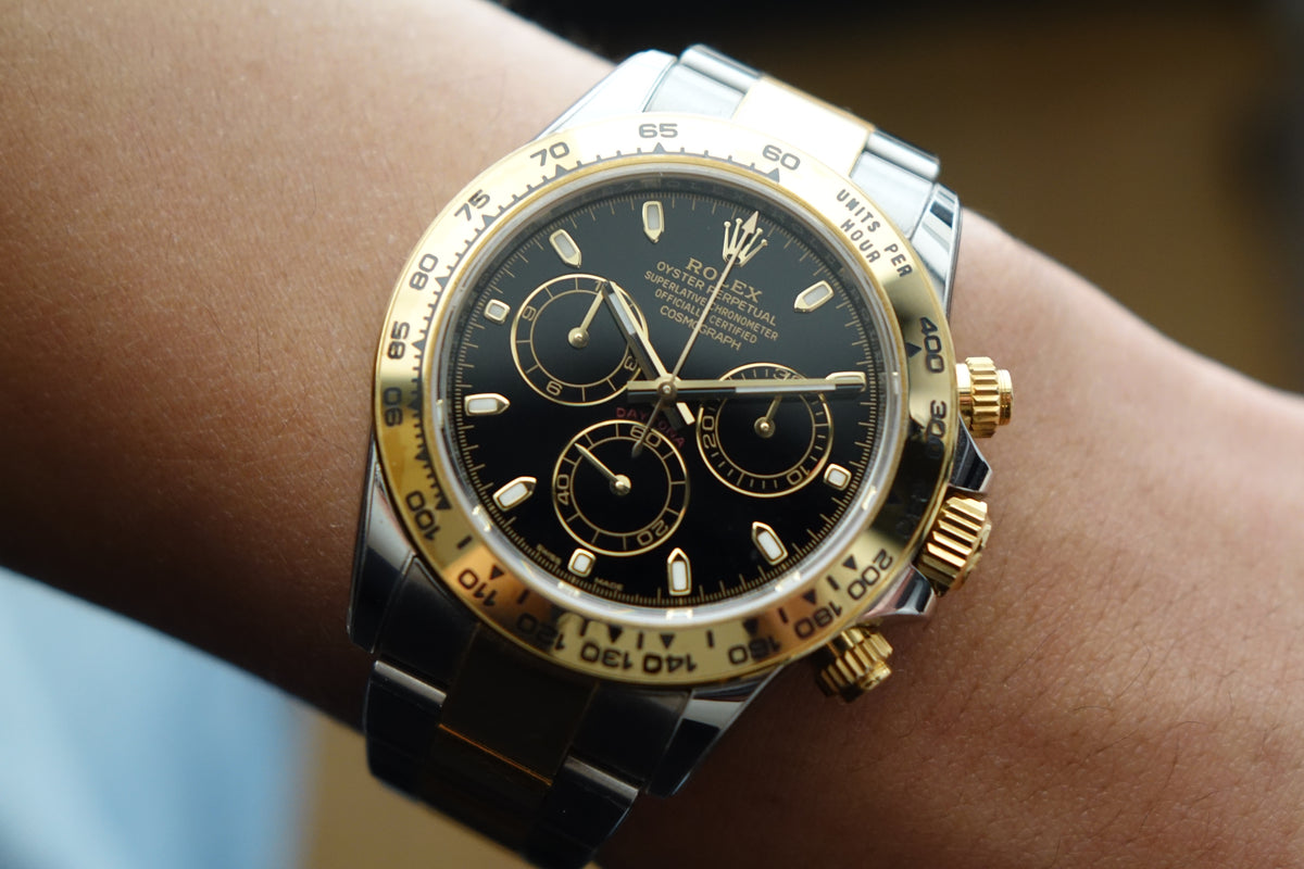 Rolex Daytona 116503 HG black dial full set