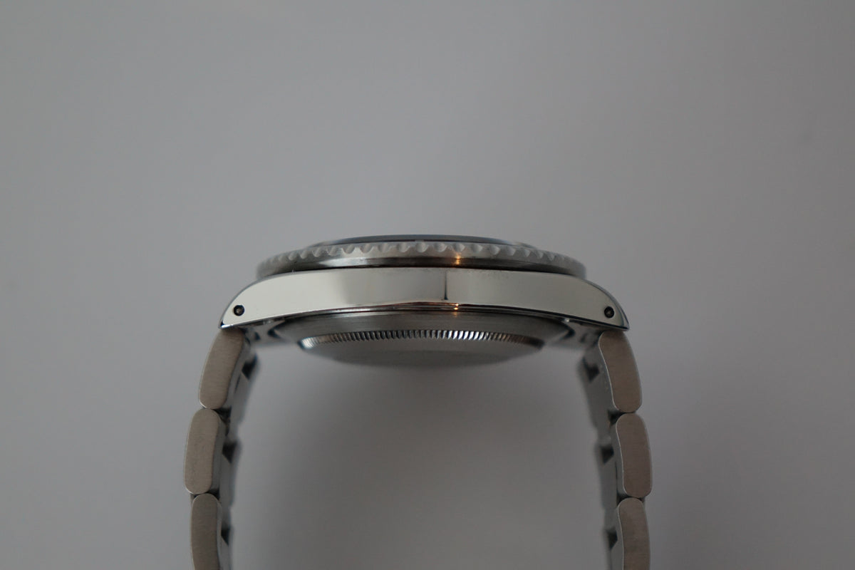 Rolex Submariner Date 16800 matte dial creamy patina
