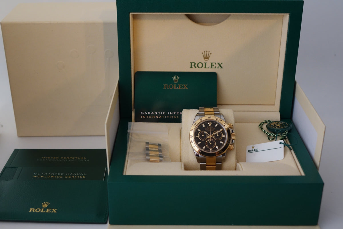 Rolex Daytona 116503 HG black dial full set