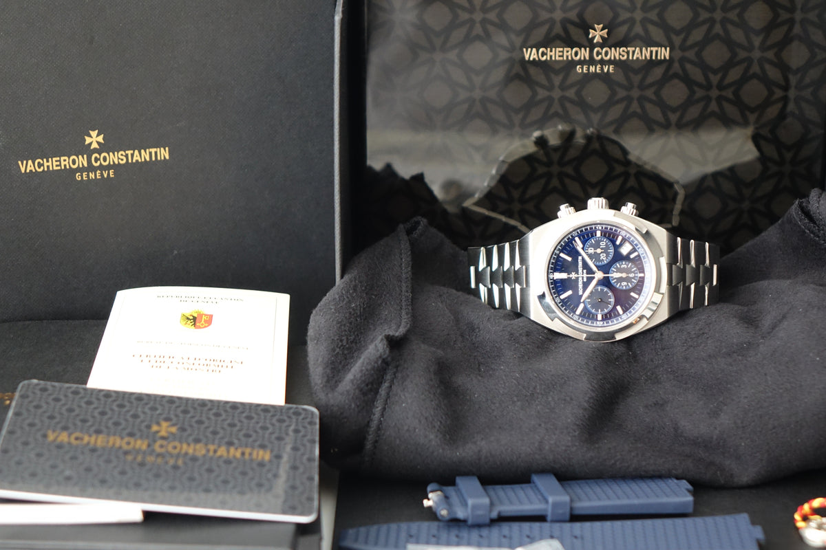 Vacheron Constantin Overseas chrono blue 5500V/110A-B148 full set