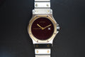 Cartier Santos Octagon 2966 Burgundy watch only