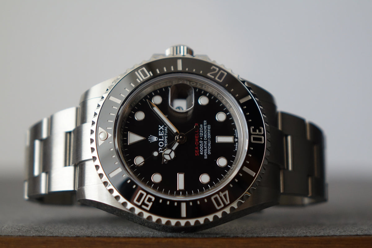 Unpolished 2021 Rolex Sea Dweller 126600 full set