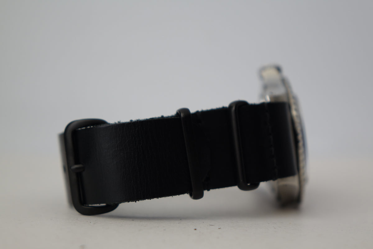 Tudor Submariner 79190 black dial nato strap watch only