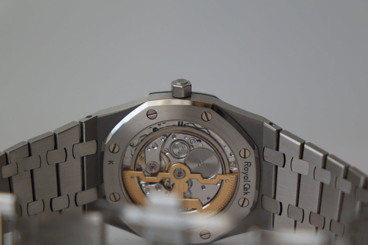 Audemars Piguet Jumbo 15202ST.OO.1240ST.01 full set