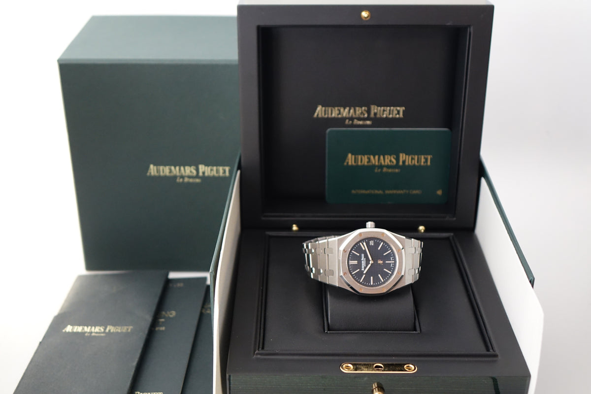 Audemars Piguet Jumbo 15202ST.OO.1240ST.01 full set