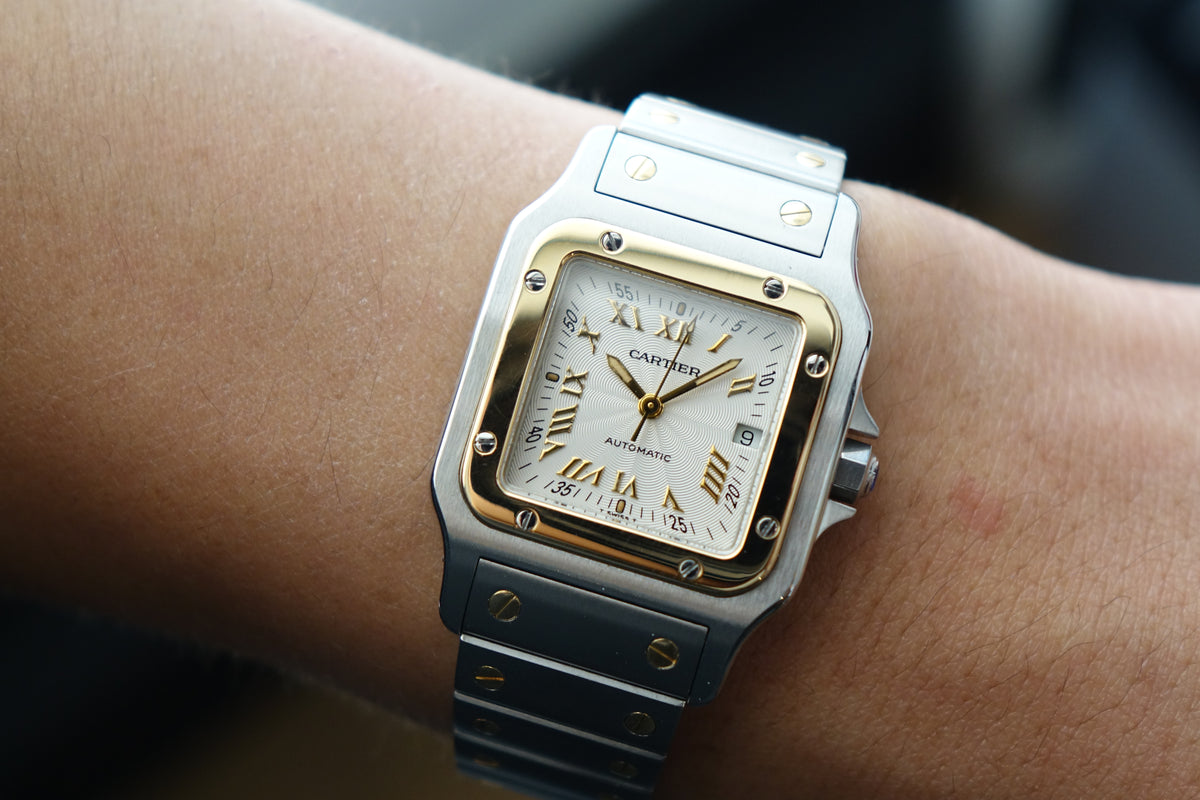 Cartier Santos Galbee W20041C4 2319 anniversary dial full set