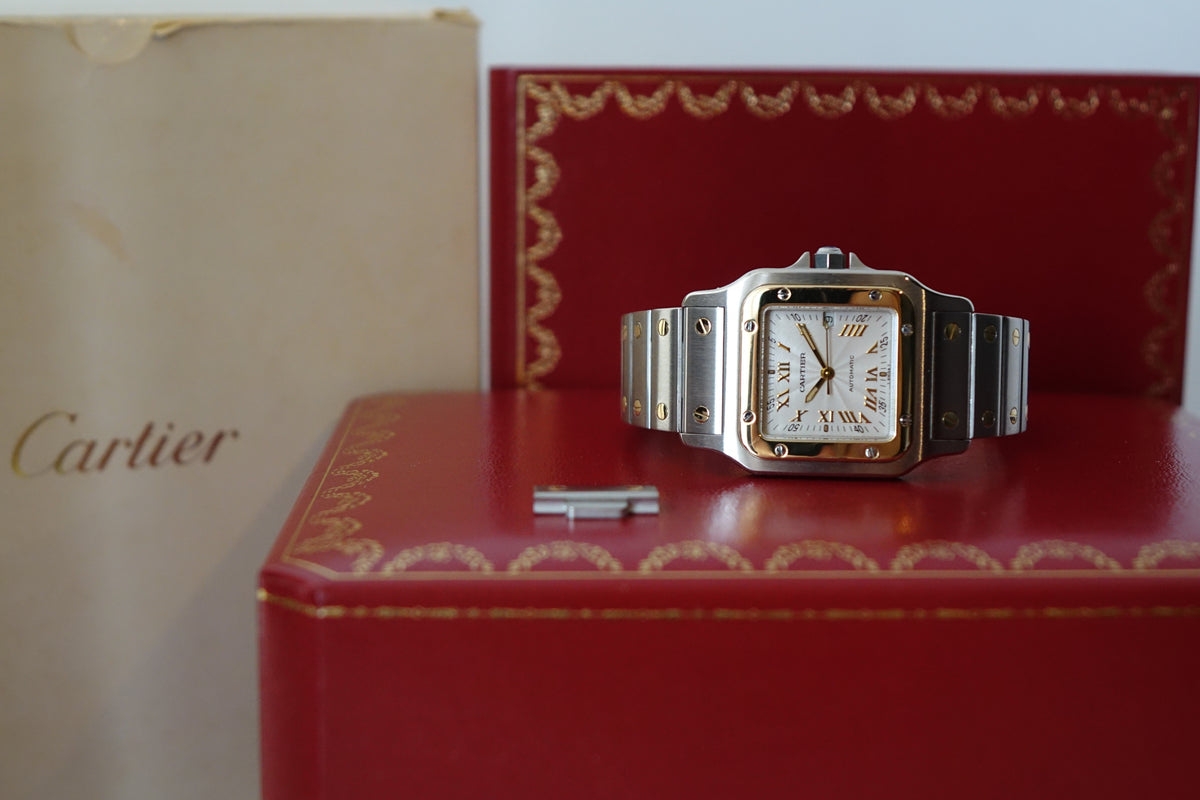 Cartier Santos Galbee W20041C4 2319 anniversary dial full set