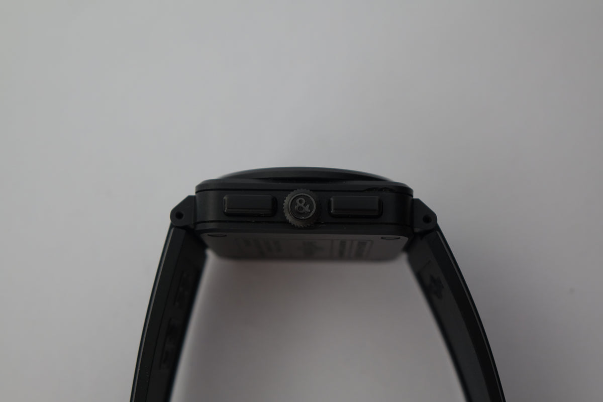 Bell & Ross Chronograph BR0394-BL-CE full set