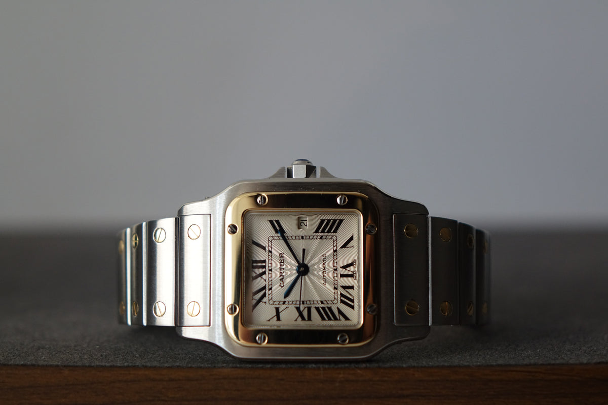 Cartier Santos Galbee W20058C4 2319 black indices full set