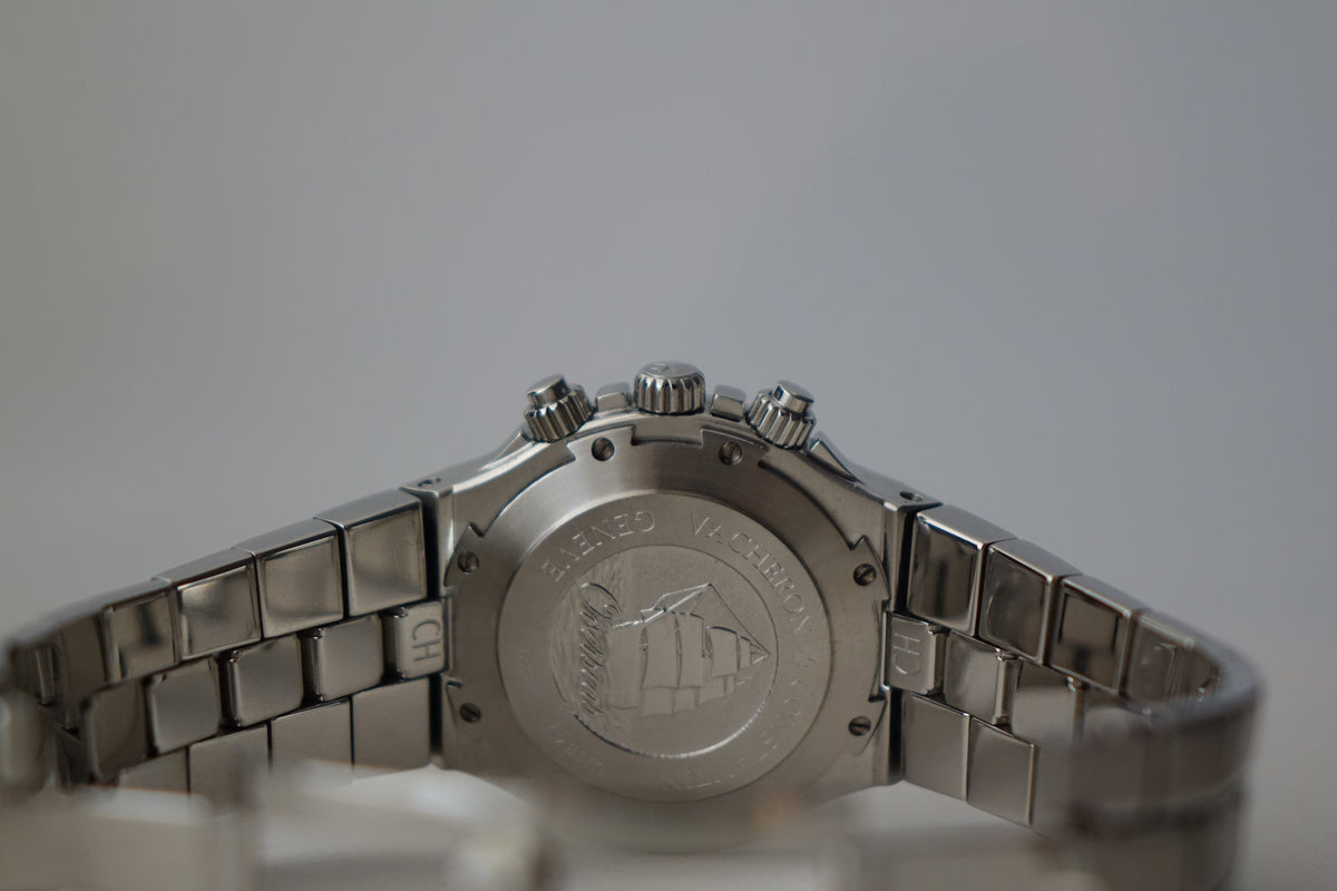 Vacehron Constantin Gen 1 Chrono 49140 white dial W/Papers