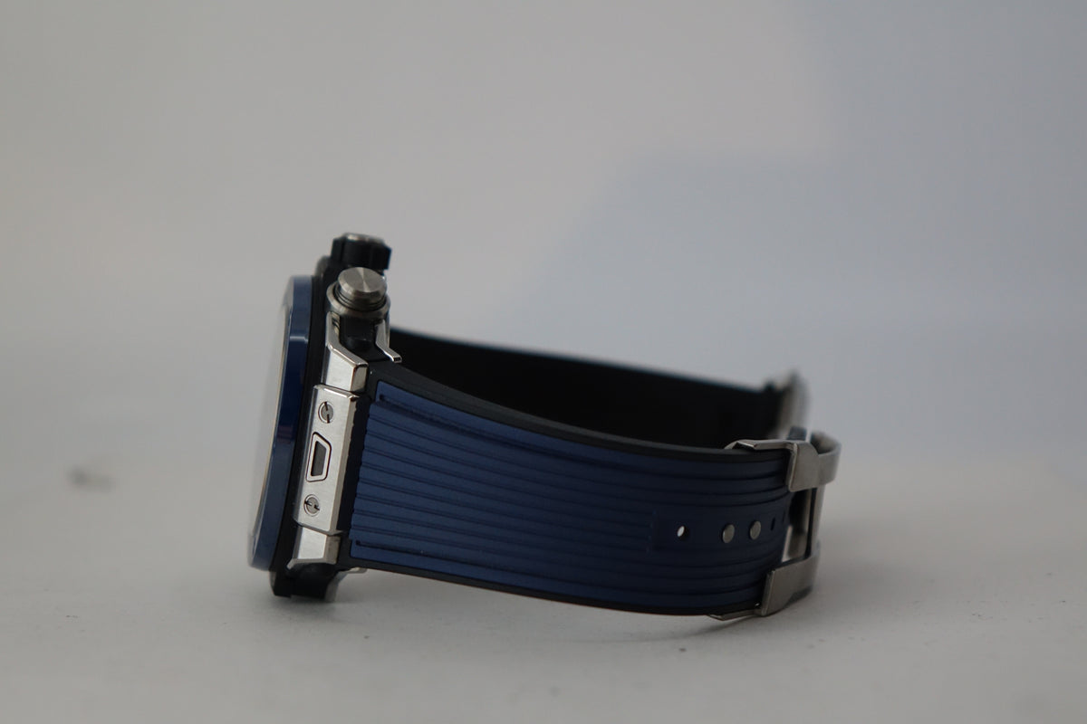 Hublot Big Bang Unico Titanium Blue Ceramic 421.NL.5170.RX full set