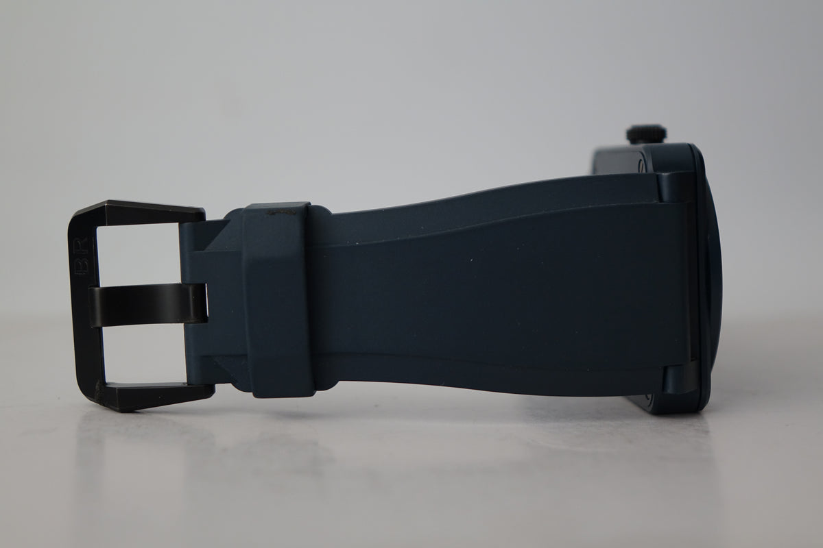 Bell & Ross Blue Ceramic BR03-92 full set