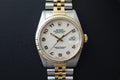 Rolex DateJust 36 16233 white arabic watch only