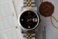 Rolex Datejust 36 16233 2BR Onyx Diamond Dial