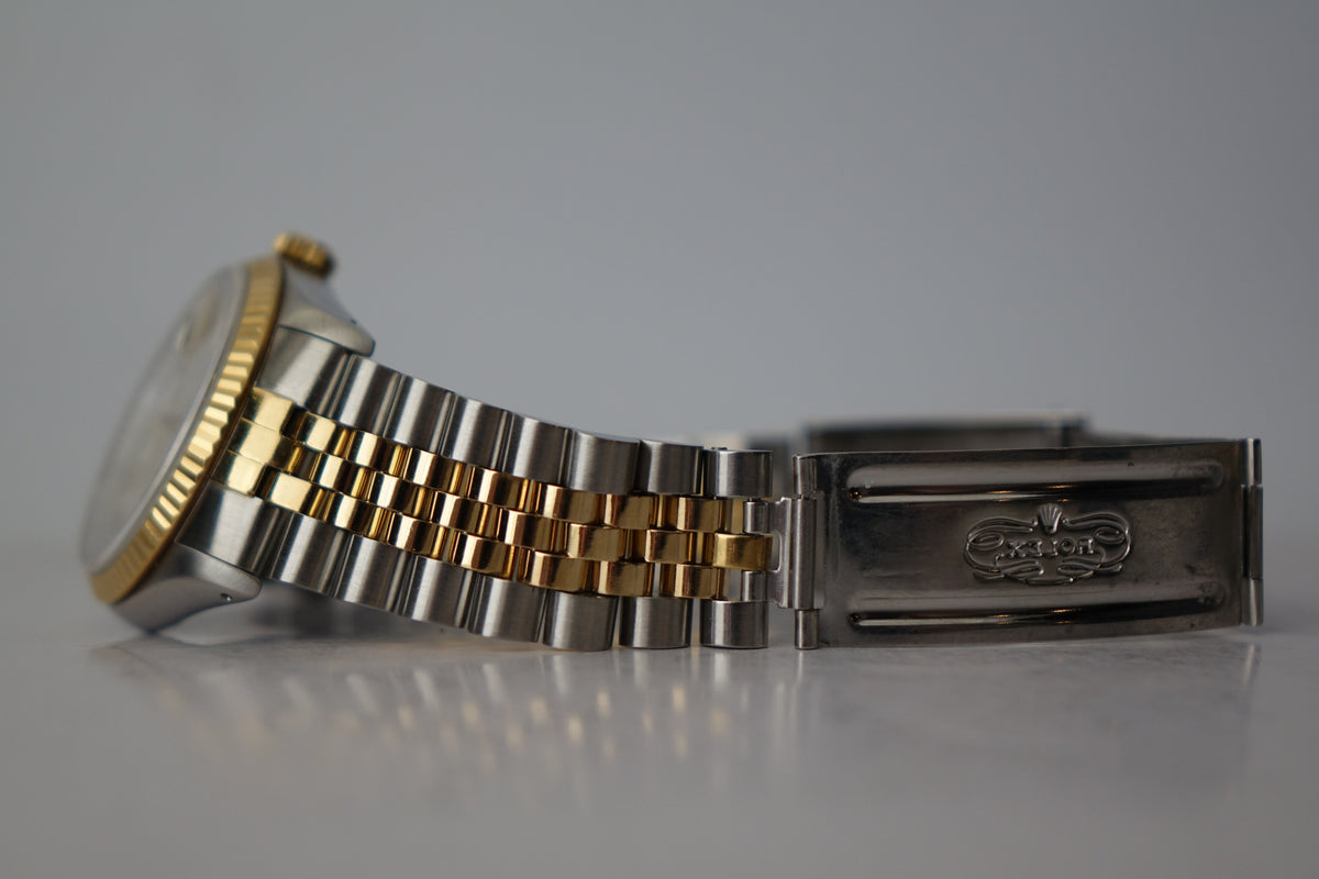 Rolex DateJust 36 16233 white arabic watch only