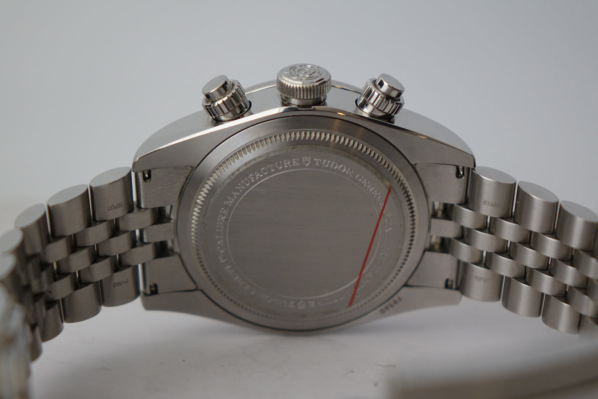 Unpolished Tudor BB Chrono 79360B blue full set