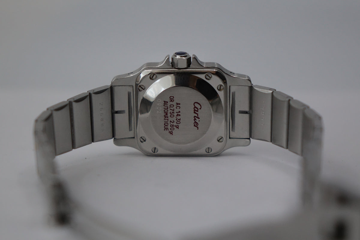 Cartier Santos Carree 0902 ghost dial watch only