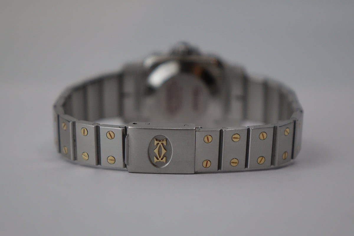Cartier Santos Carree 0902 ghost dial watch only