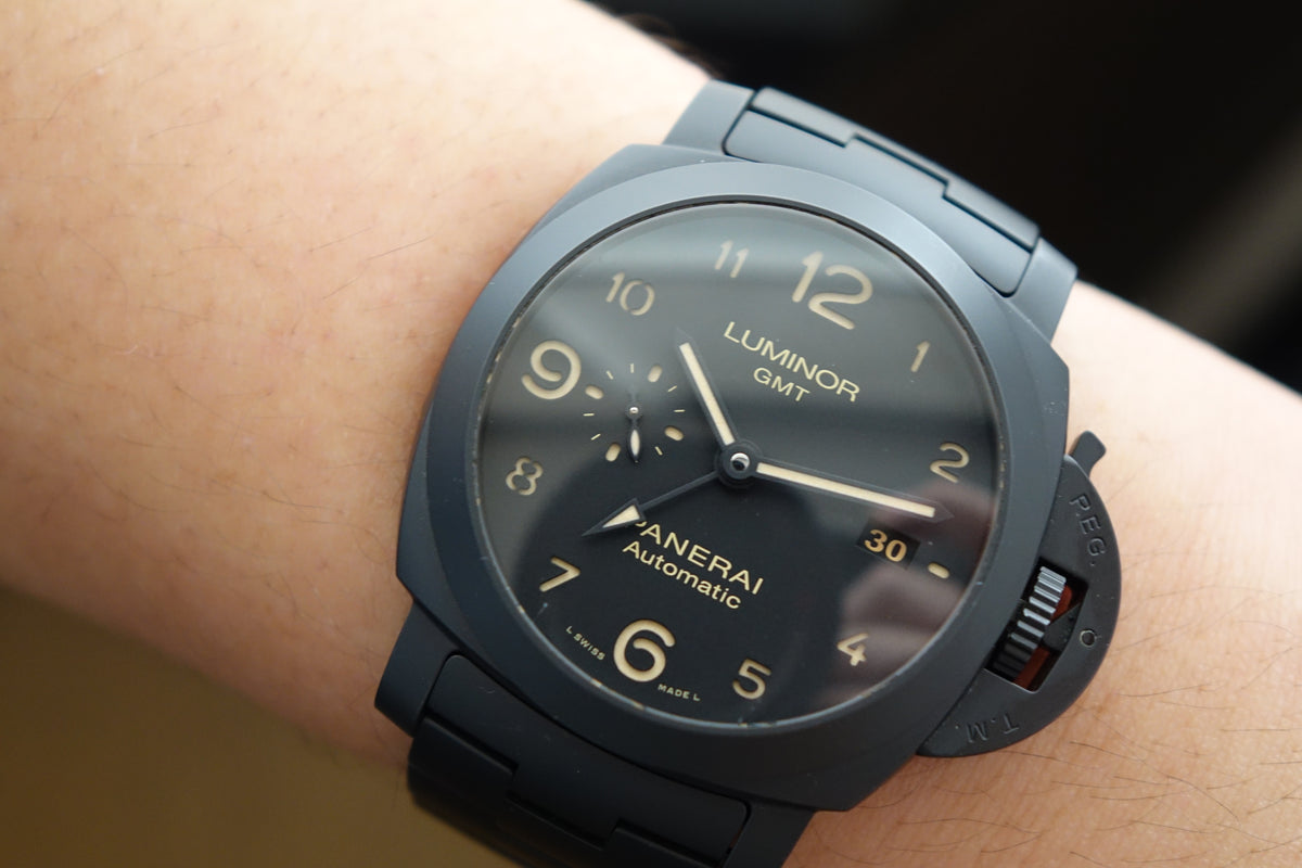 Panerai Luminor 1950 3Days GMT Tuttonero PAM01438 full set – Wristime