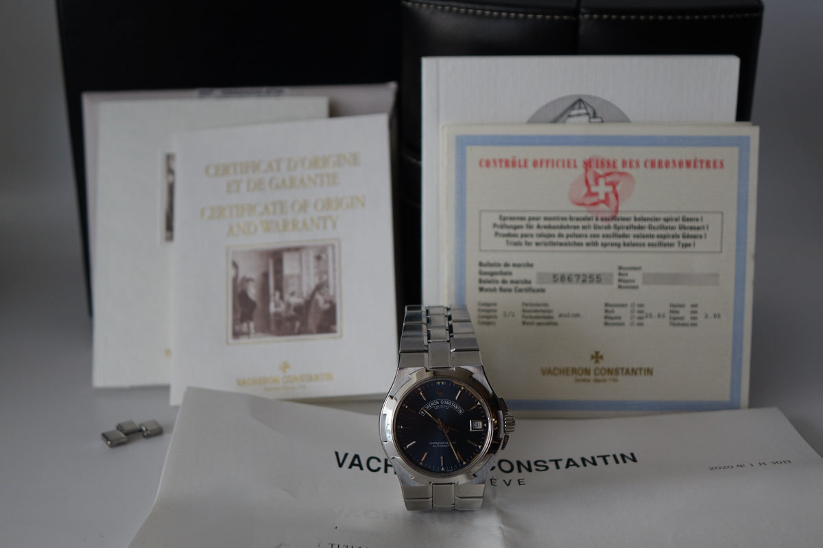 Vacheron Constantin Overseas Gen 1 42042 blue dial full set