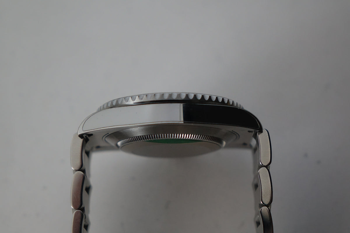 Unpolished Rolex Submariner Date 116610LN full set partial factory stickers