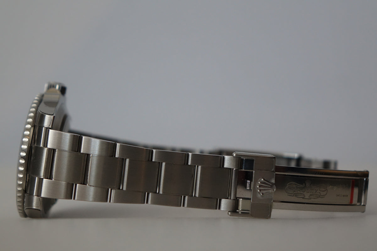 Unpolished Rolex Submariner Date 116610LN full set partial factory stickers