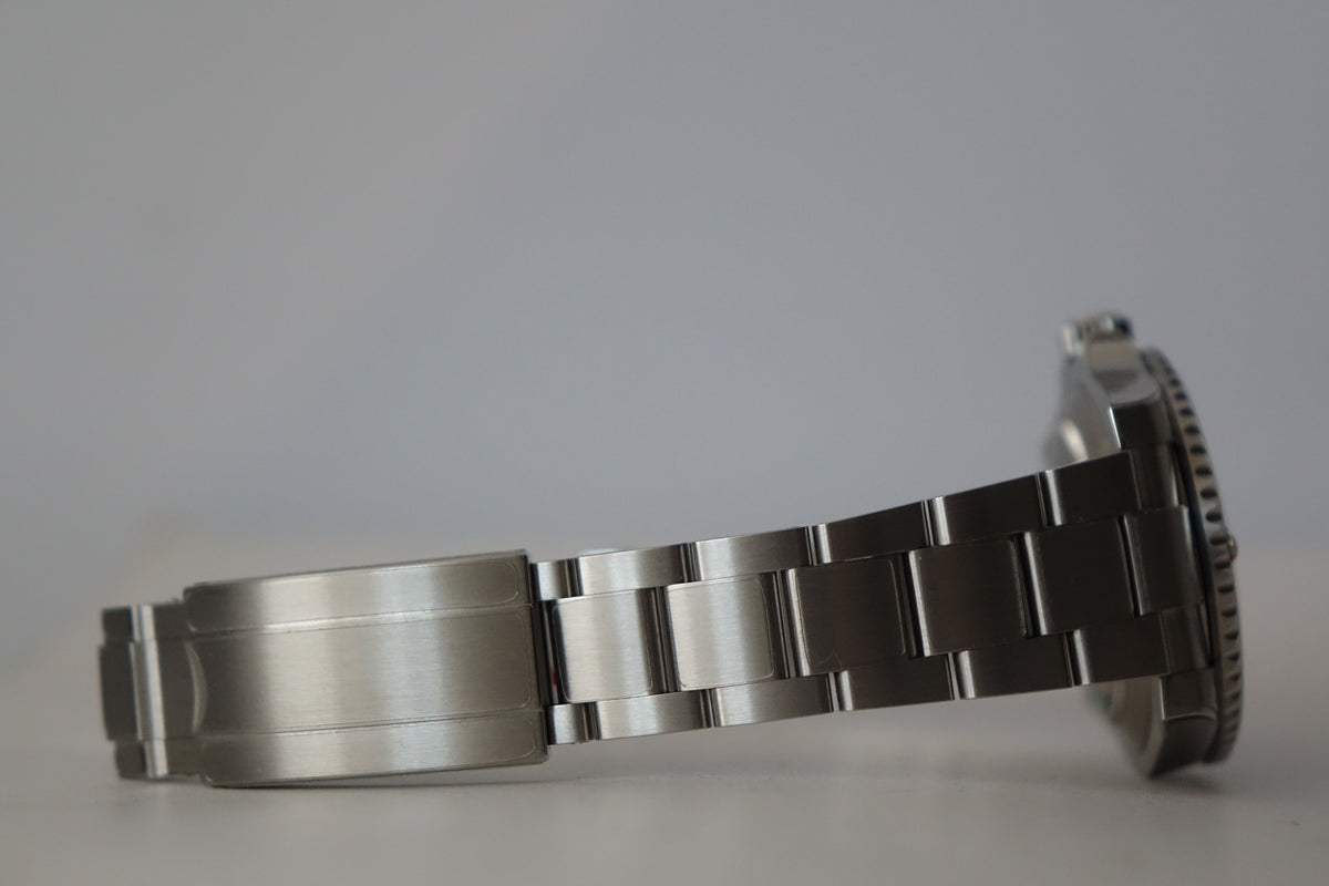 Unpolished Rolex Submariner Date 116610LN full set partial factory stickers