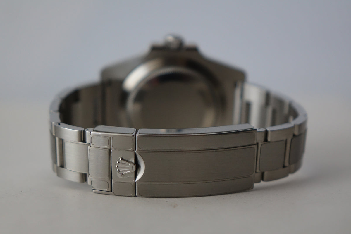 Unpolished Rolex Submariner Date 116610LN full set partial factory stickers